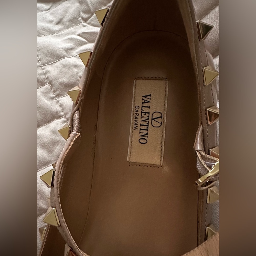 VALENTINO Rockstud Caged Ballet Flats - Picture 7 of 14